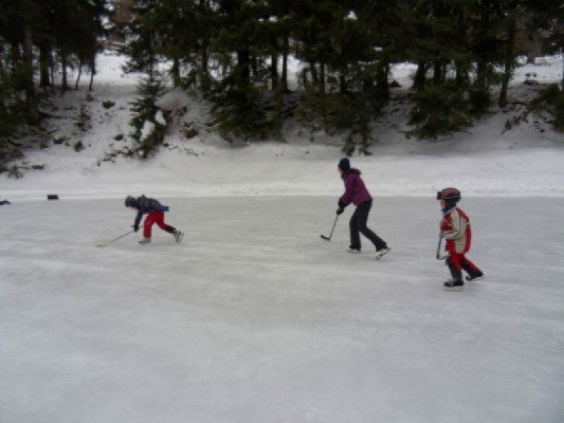 Caux Ice Rink Vaud Switzerland