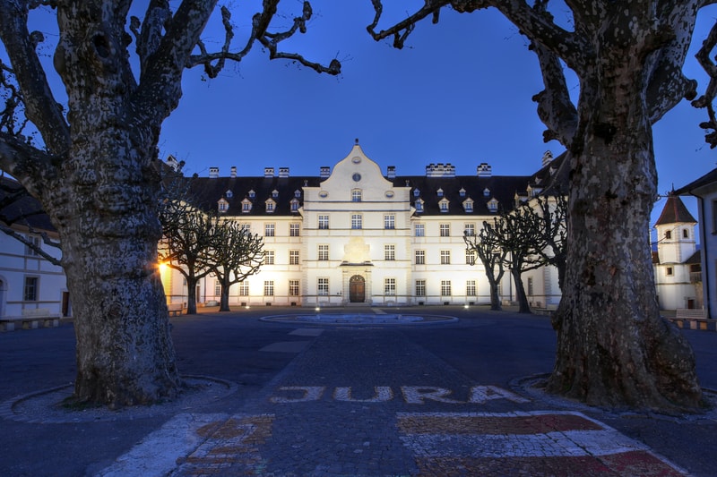 Chateau de Delemont Jura - © Mihai-bogdan Lazar | Dreamstime.com